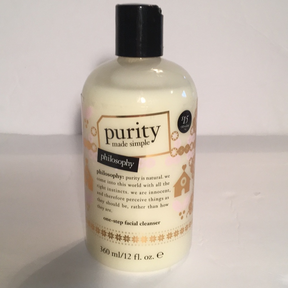 Philosophy Purity Facial  Cleanser 12 oz NEW